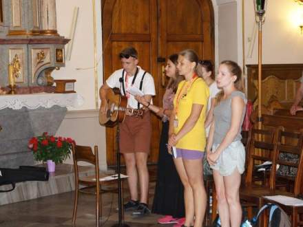 Msza Św. na rozpoczęcie pielgrzymki